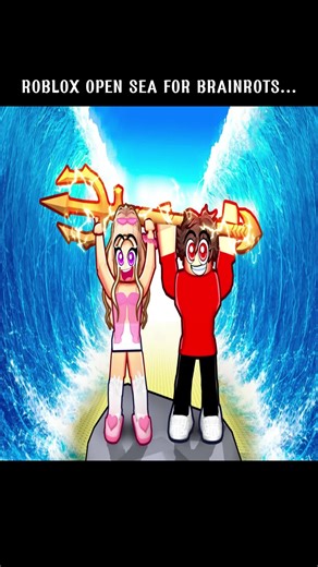 ROBLOX OPEN SEA FOR BRAINROTS...Part 1 #roblox #robloxfyp #brainrot #robloxgames
