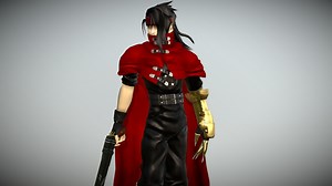 Vincent Valentine - Super Smash Bros. Ultimate - 3D model by vinversa