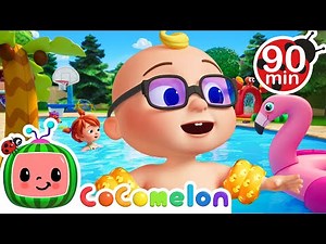 Splash in the Swimming Pool! 🥽 | CoComelon - Preschool Learning | Kids Songs & Nursery Rhymes