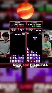 BACK 3 BACK?? WHAT ARE THESE COMMS 😭#tetris #gaming