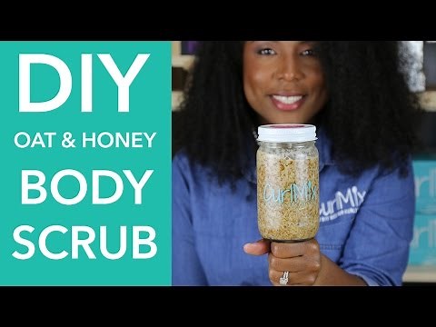 HOW TO: DIY Oat & Honey Body Scrub