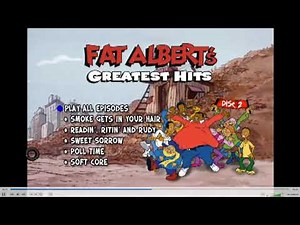 opening to fat albert and the cosby kids disc 2 2004 DVD