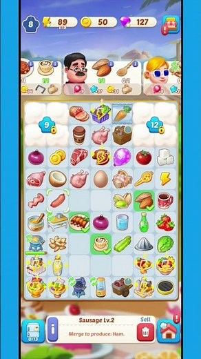 Merge Cooking Gameplay – Relaxing & Addictive Merge Game