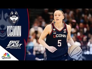 Paige Bueckers' 2024-25 season highlights from UConn Huskies' championship run | NBC Sports