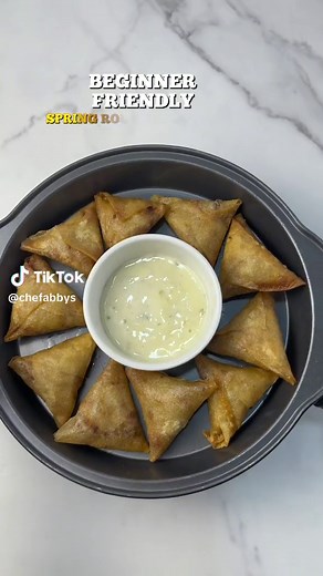Delicious Spring Rolls and Samosa Recipe | Free Tutorial