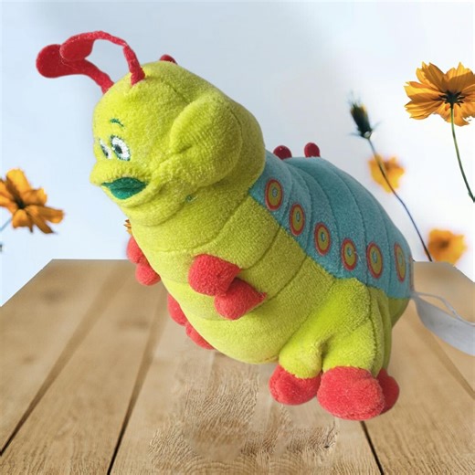 A Bugs Life Plush Heimlich the Caterpillar Movie Character Vintage Collectible Soft Toy 1990s - Etsy