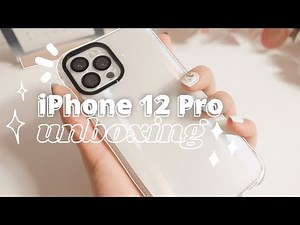 iPhone 12 Pro Unboxing (silver) + Accessories