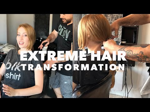 LONG HAIR to PIXIE TRANSFORMATION - 14+ inches cut off!
