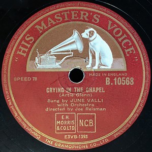 June Valli - Crying In The Chapel / Love Every Moment You Live