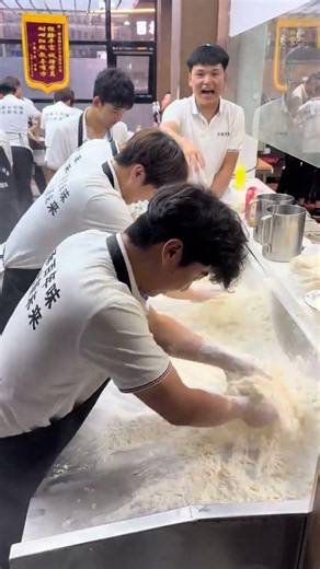 Noodle Dough Competition Gets Intense! 🤯🔥