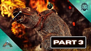 Exploring an insect infested dungeon for treasure in ARK Survival Evolved part 3