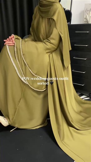 Ramadan Outfit Inspiration: Abaya MOA033