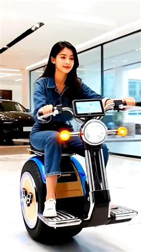 Next-Gen Electric Bike With Auto-Balance Tech | 500 KM Range & 100 KM/H Speed!