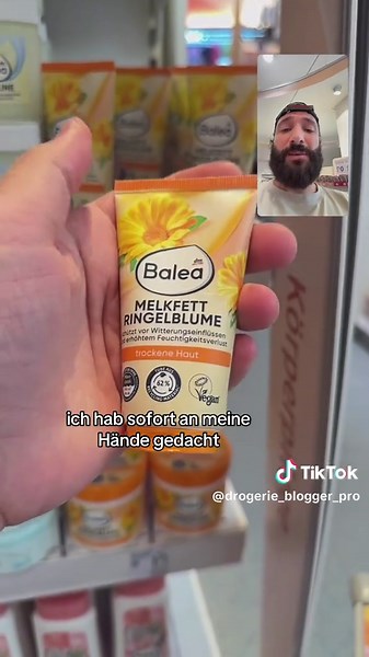 Balea Melkfett Ringelblume zur Pflege trockener Haut