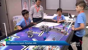 Rookie New Brunswick Lego robotics team finishes 4th in Ottawa tournament
