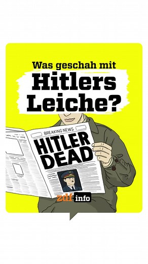 Was geschah mit der Leiche von Adolf Hitler?