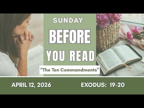 The Ten Commandments | Week 14 | Exodus 19-20