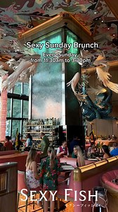 Join us for Sunday Brunch starting at $68 per person and feast on premium seafood, meats and show-stopping desserts. | Sexy Fish Miami