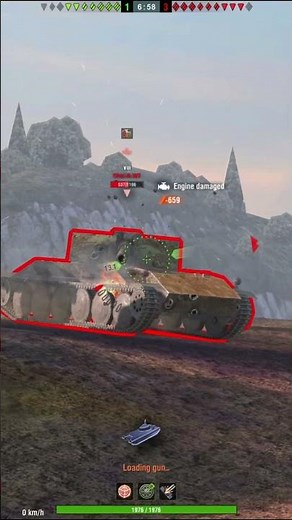 HE thought i HAVE only a shoot in wot blitz #shorts #wotblitz