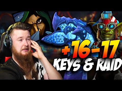 Community FRIDAY silly stream with drinks and keys/raids. - M+ dungeon guides comming