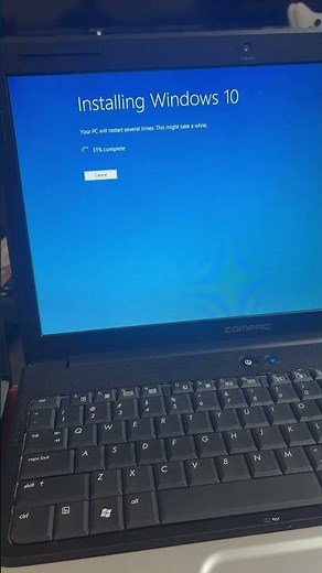 Inplace upgrade from Windows 8.1 to Windows 10 on a Windows Vista laptop
