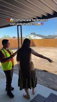 Tu compañero de traducción para llevar a todas partes! 🌎🗣️ Este traductor portátil inalámbrico