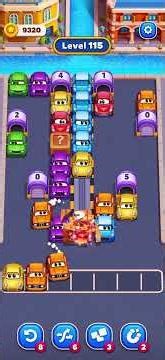 Car Match - Traffic Puzzle Level 115 Walkthrough Solution