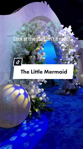 Part of your world . This Little Mermaid-inspired wedding setup is straight out of a fairytale! We couldn’t resist creating our own version of a romantic under the sea reception , complete with whimsical decor, a stunning ocean backdrop, and subtle nods to the new Disney movie. 🐠🦀🐚 Who else is ready to dive into this magical wedding wonderland? 🌟 #LittleMermaidWedding #DisneyFairytale #partofyourworld #UnderTheSea #WeddingGoals #thelittlemermaid @kimtorresevents @geraldine.a.uy @trojan_darce