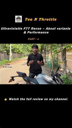 Ultraviolette F77 Mach 2 Recon ⚡ Power, Speed & Variants Explained!