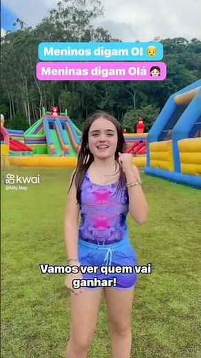 Meninas Oi ! Meninos Olá !