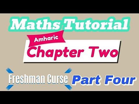 Freshman Mathematics :- Chapter two|| Part 4|| INDUCTION ||#AtcTube #Tutorial #Maths #freshman #abdi