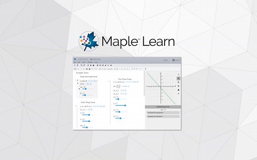 Maple Learn 软件教程 - 快速入门