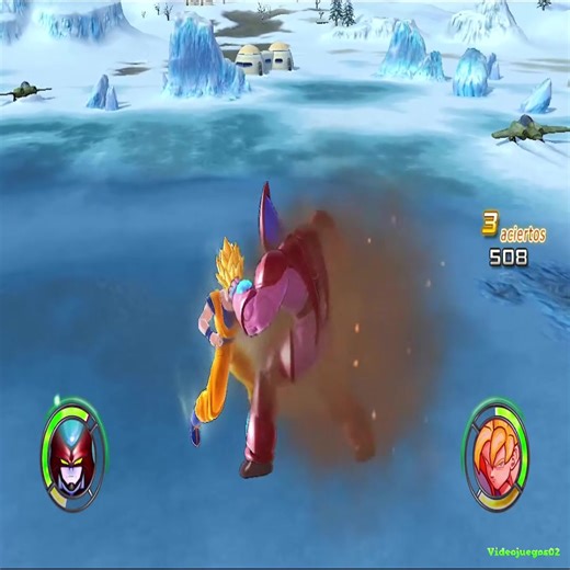 Hatchiyack vs Goku Ssj 1 | Videojuegos02