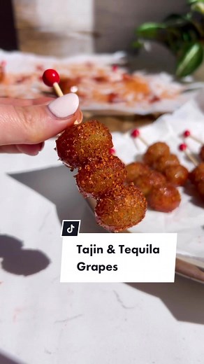 Tajin & Tequila Grapes Recipe: Easy and Boozy Delight