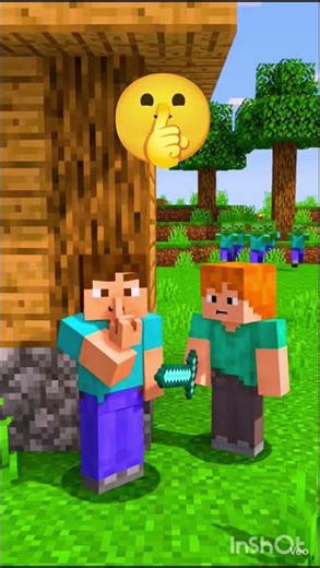 Alex & Steve's Best Minecraft Survival Tips 😎 #shorts #minecraft #viral #gaming #minecraftsurvival