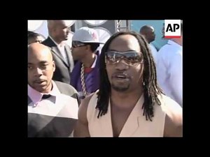 Red carpet scene at BET Hip Hop Awards.