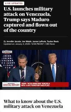 did he really say "efd around and found out" US bombs Venezuela and steals the president and wife