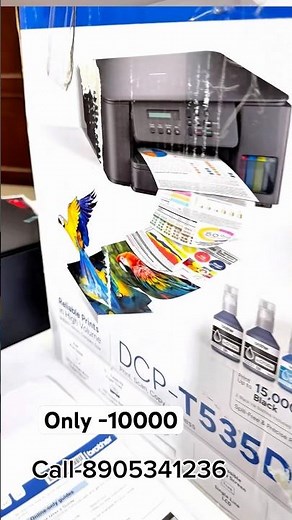 Brother DCP-T535DW Review 🔥 Best Ink Tank Printer | WiFi + Auto Duplex | Low Cost Printing