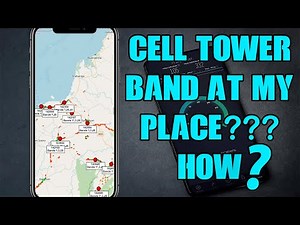 How to check Cell Tower Band at my location