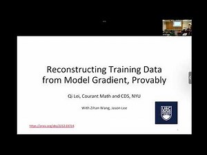 CAIDA Talk - July 11, 2023 - Qi Lei