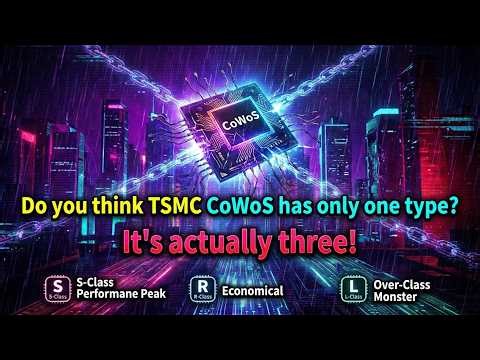 You Think TSMC's CoWoS is Just One Technology? Think Again! (S, R, & L Explained)