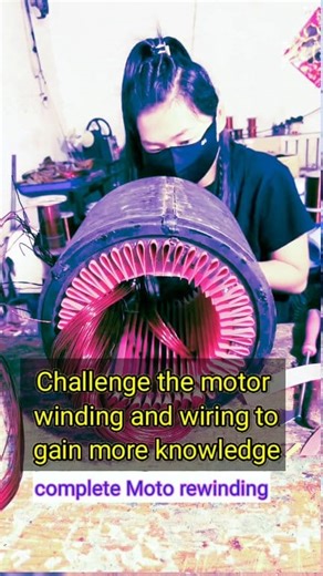 65K views · 1.2K reactions | Complete motor rewinding full video, #Motorrewinding #CoilSetting #ShortfbVedio #Foryou | Motor Masters Girl | Facebook