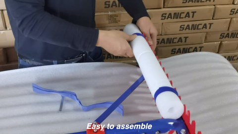 Lake Rake,Pond Weed rake,Heavy Duty Razer Rake,Large Pond Aquatic Rake-39 Wide Head with Alloy Tines , Floating Lake for Removal of Weeds Leaves & Floating Scum ,Shoreline & Beach Landscaping Tool