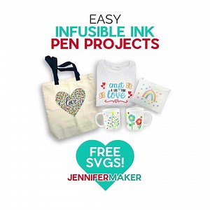 Want to spend the weekend crafting with me? 🎁 Join my FREE 4-day online party filled with free DIY workshops and 200 designs! Get your free ticket now! 👉 | JenniferMaker.com