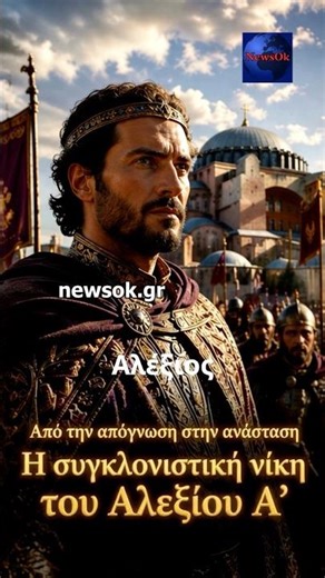 Αλέξιος Α’ Κομνηνός: Ο ηρωικός αυτοκράτορας που δεν άφησε το Βυζάντιο να πέσει #shorts