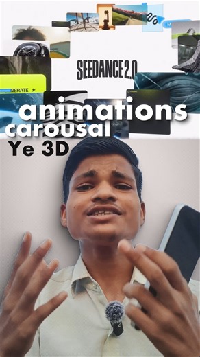 This AI Tool Creates 3D Carousel Animations in Seconds 🤯 #shorts