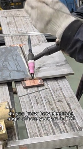 Sharp vs Blunt: How Tungsten Angle changes your TIG Arc #welding #engineering