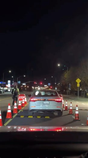 DUI CHECKPOINT STOP BANNING CALIFORNIA USA