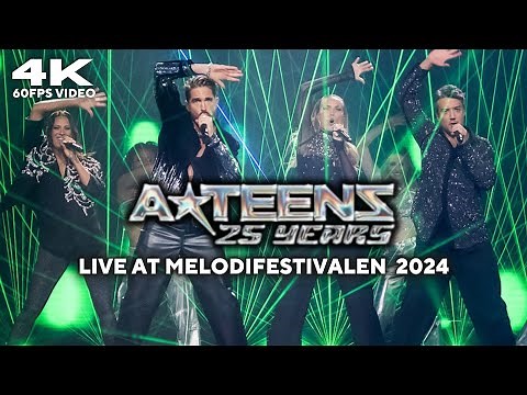 A*Teens - 25th Anniversary Medley (Live at Melodifestivalen 2024) [4K60FPS]