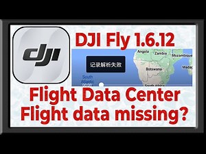 DJI Fly 1.6.12 - Flight Data Missing in Flight Data Center